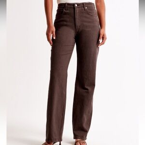 Abercrombie curve love high rise 90s relaxed jean